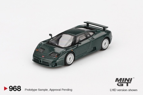 MINI GT 00968 BUGATTI EB110 GT 1995 Verde Scuro 1/64