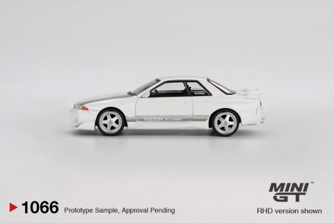 MINI GT 01066 NISSAN SKYLINE GT-R (R32) VeilSide Combat C-I White