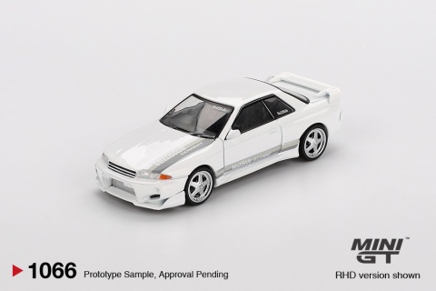 MINI GT 01066 NISSAN SKYLINE GT-R (R32) VeilSide Combat C-I White