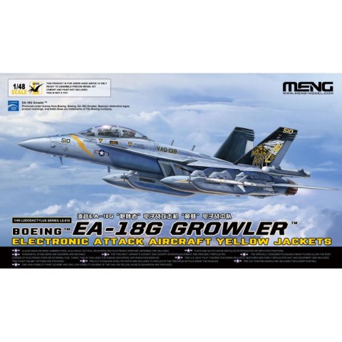 Meng LS-019 Boeing EA-18G Growler Yellow Jackets 1/48