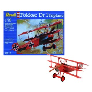 Revell 74116 Starter Kit 1/72 Fokker Dr.1 Triplane