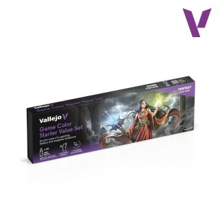 Vallejo 72215 Game Color Starter Value Set (10 x 18 ml + Brush + Mini)