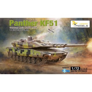 Vespid Models 720029 Panther KF51 German Main Battle Tank Metal Barrel + 3D Printed Parts