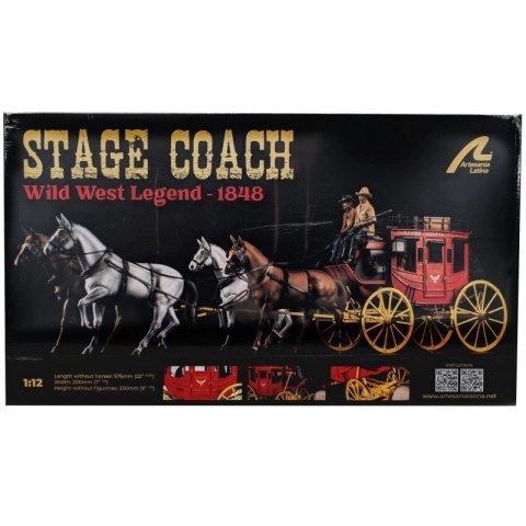 Artesania Latina 20345 Stage Coach Wild West Legend 1848
