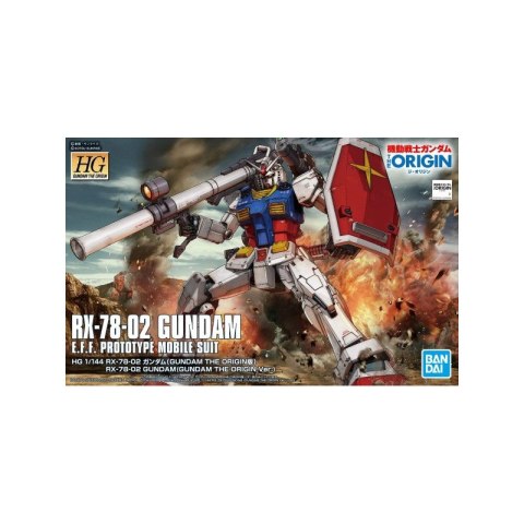 Bandai 58929 HG 1/144 RX-78-02 GUNDAM (GUNDAM THE ORIGIN Ver.) GUN58929