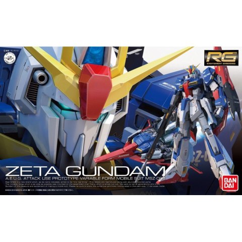 Bandai 61599 RG 1/144 ZETA GUNDAM BL GUN61599
