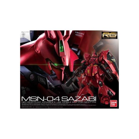 Bandai 61605 RG 1/144 MSN-04 SAZABI GUN61605