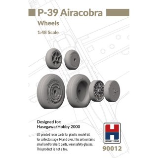 Hobby 2000 90012 P-39 Airacobra Wheels