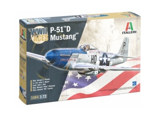 Italeri 1484 1/72 P-51D Mustang WWII Aces