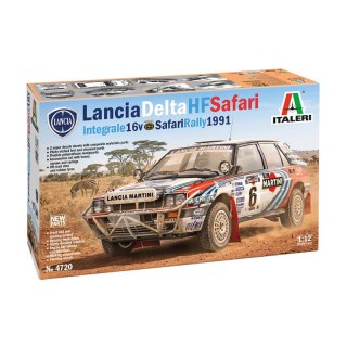 Italeri 4720 1/12 Lancia Delta HF Safari Integrale 16V 1991