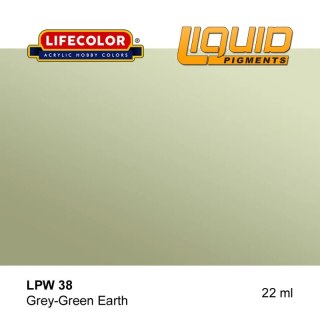 Lifecolor Liquid Pigments Washes LIFLPW38 Grey-Green Earth