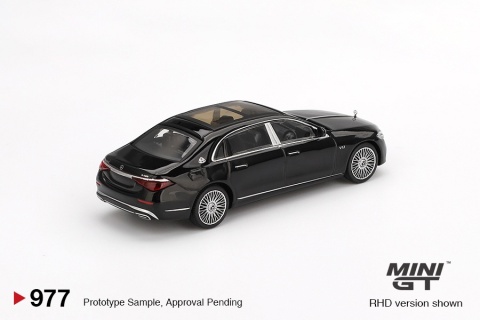 MINI GT 00977-BL 1:64 MERCEDES-MAYBACH S680 BLACK 2022 - Blister