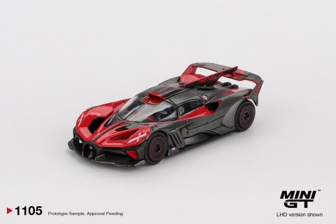 MINI GT 01105 Blister BUGATTI BOLIDE 2026 RedUltimate - Blister