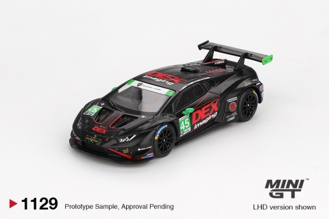 MINI GT 01129 LAMBORGHINI HURACAN GT3 EVO2 #45 No. 45 DEX Imaging 24h IMSADaytona 2024