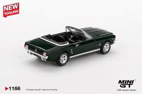 MINI GT 01166 FORD MUSTANG Convertible 1964 Highland Green
