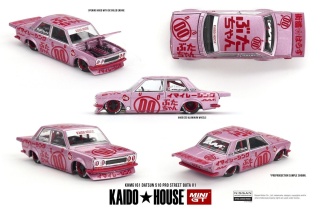 MINI GT KAIDO HOUSE 161 1:64 DATSUN 510 Pro Street KAIDO Buta V1