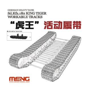 Meng SPS-038 King Tiger Workable tracks