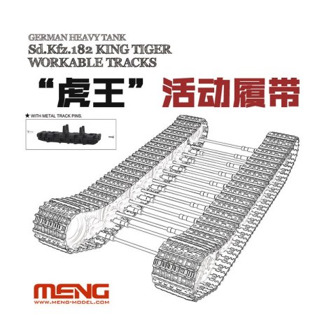 Meng SPS-038 King Tiger Workable tracks