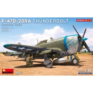 Mini Art 48043 P-47D-20RA Thunderbolt Saipan 1944 Advanced Kit