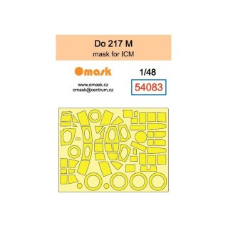 Omask 54083 1/48 Do 217 M Mask (for ICM)