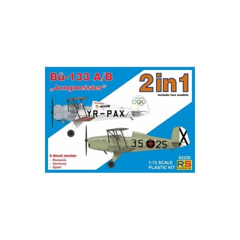 RS Models 92220 Bucker 133 A/B "Jungmeister"/2in1/