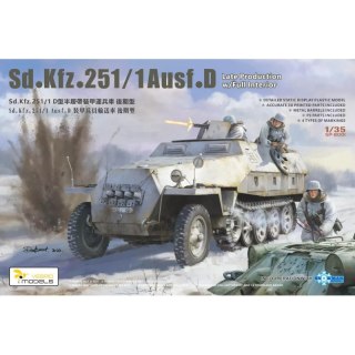 Vespid Models SP-8001 Sd.Kfz. 251/1 Ausf.D Late Production w/ Full Interior