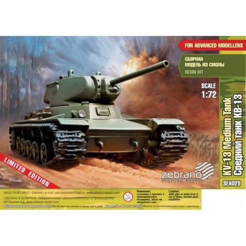 Zebrano SEA029 KV-13 Medium Tank