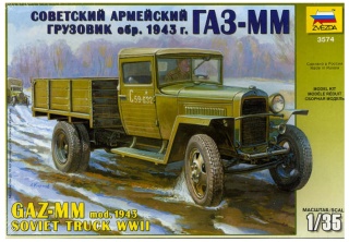 Zvezda 3574 Gaz MM 1/35