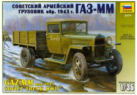 Zvezda 3574 Gaz MM 1/35