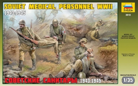 Zvezda 3618 Soviet Medical 1/35
