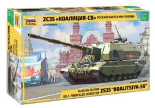 Zvezda 3677 Koalitsiya- SV Russian S.P.G. 1/35