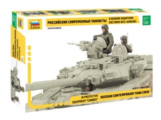 Zvezda 3684 Modern Russian Tank Crew Combat Unif. 1/35