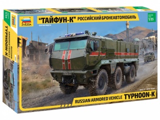 Zvezda 3701 Typhoon-K 6X6 Armoured Vehicle 1/35