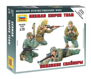 Zvezda 6217 German Sniper Team 1/72