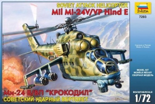 Zvezda 7293 Mi-24B Hind C 1/72