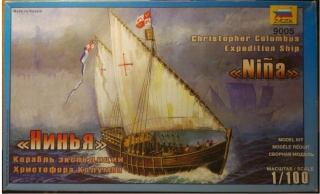 Zvezda 9005 Caravel Nina 1/100