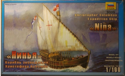 Zvezda 9005 Caravel Nina 1/100