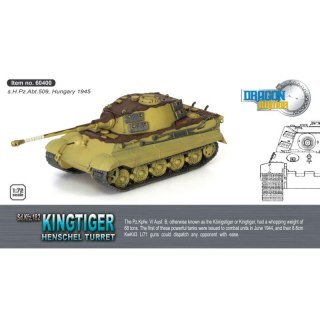 Dragon Armor 60400 KingTiger Henschel s.Pz.Abt.509