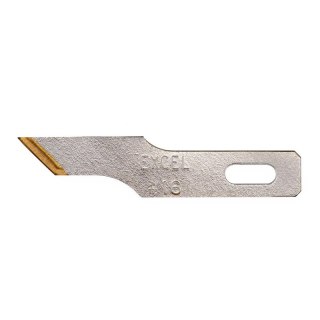 Excel 20416 No.16 Titanium Nitride Coated Stencil Edge Blade (5 pcs)