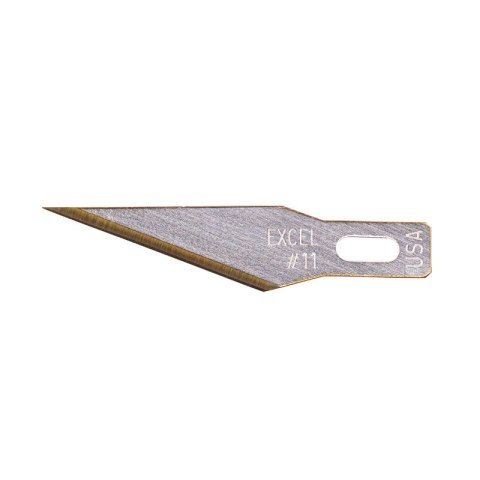 Excel 20811 No.11 Zirconium Nitride Coated Blade (5 pcs)