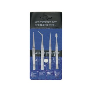 Excel 30416 Ss Tweezer Set