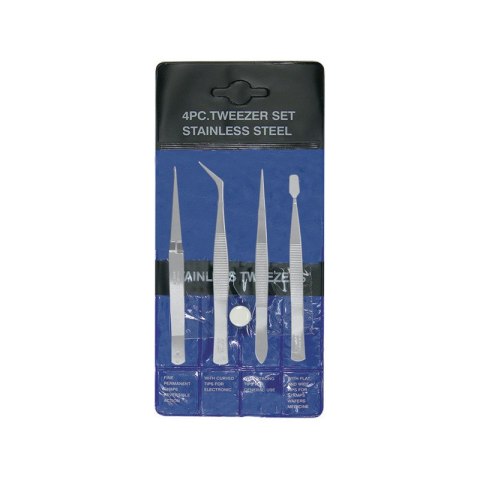 Excel 30416 Ss Tweezer Set