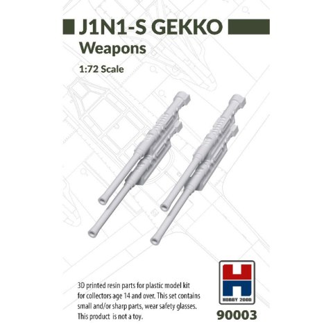 Hobby 2000 90003 J1N1-S Gekko Weapons