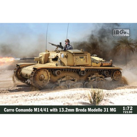 IBG 72130 Carro Comando M14/41 with 13,2 mm Breda Modello 31 MG