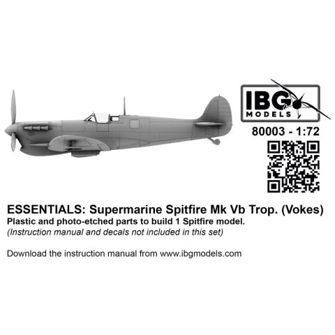 IBG 80003 Spitfire Mk Vb Trop. (Vokes)