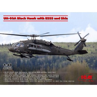 ICM 48368 UH-60A Black Hawk with ESSS and Skis