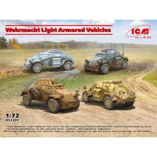 ICM DS7207 Wehrmacht Light Armored Vehicles