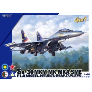 Lion Roar L4831 (G.W.H) Su-30 MKM/MK/MKA/SME Flanker-H Multi-Role Fighter
