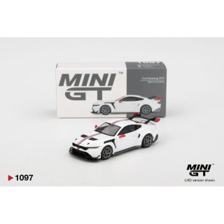 MINI GT 01097 FORD MUSTANG GTD SPIRIT OF AMERICA 2025 White