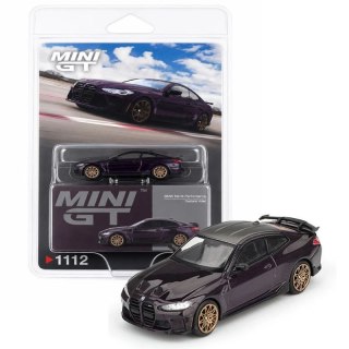MINI GT 01112 BLISTER BMW M4 (G82) PERFORMANCE 2021 Daytona Violet